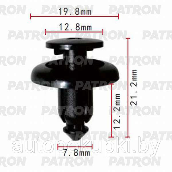 Клипса  Mazda  323 S-F (BJ)  1998-2001,   BC1D-56-145