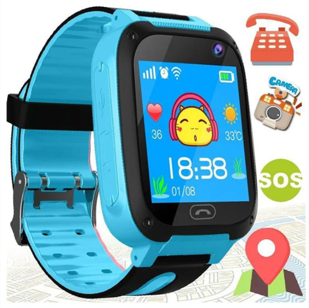 Детские умные часы SMART BABY S4 с функцией телефона - фото 1 - id-p136961716