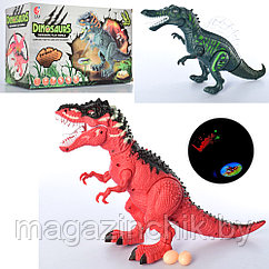Интерактивный динозавр KQX-32, несет яйца, ходит, рычит, проектор