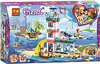 11372 Конструктор Lari Friends "Спасательный центр на маяке", 639 деталей, (Аналог LEGO Friends 41380)