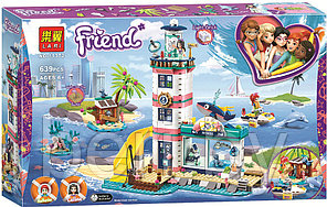 11372 Конструктор Lari Friends "Спасательный центр на маяке", 639 деталей, (Аналог LEGO Friends 41380)