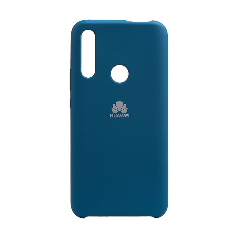 Силиконовый чехол для Huawei Y9s "SOFT-TOUCH" (бампер) с открытым низом, космический синий