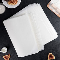 Бумага для выпекания силиконизированная в листах - 40 х 60 см, белая (Швеция)