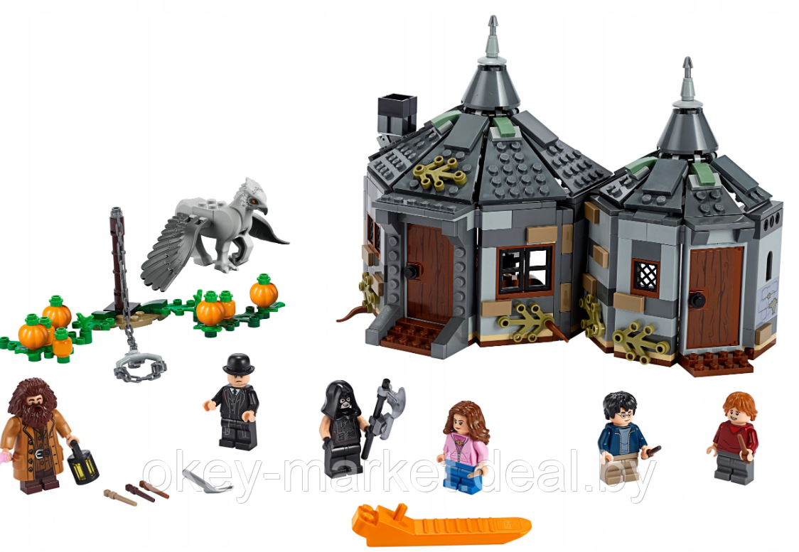 Конструктор Lego Harry Potter Хижина Хагрида: спасение Клювокрыла 75947 - фото 5 - id-p136979769