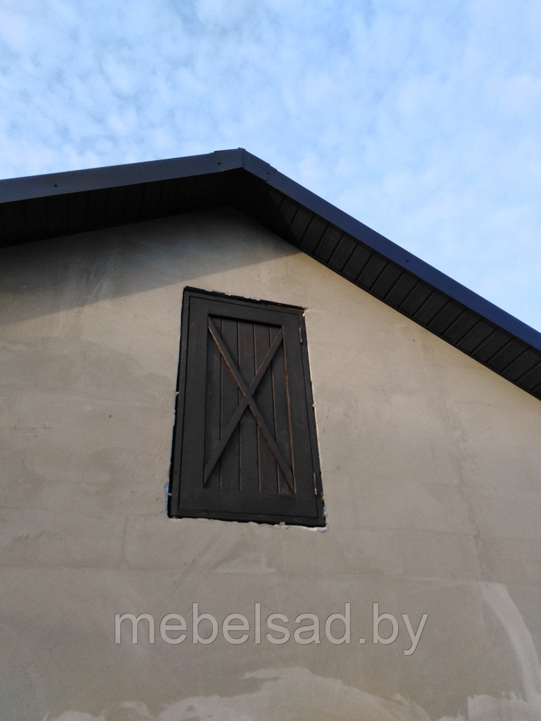 Дверь из массива сосны на чердак "Прованс" - фото 5 - id-p136981167