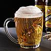 Кружка для пива "Непробиваемая" 3 пули 500 мл., фото 2