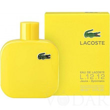 Мужская туалетная вода Lacoste Eau De Lacoste L.12.12 Yellow Jaune