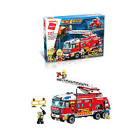 Конструктор Qman "Пожарная служба" 366 деталей, арт.2807
