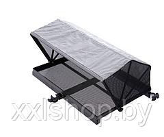 Столик с тентом и креплением к платформе Flagman Side Tray with tent 670x510 мм, Ø25 мм