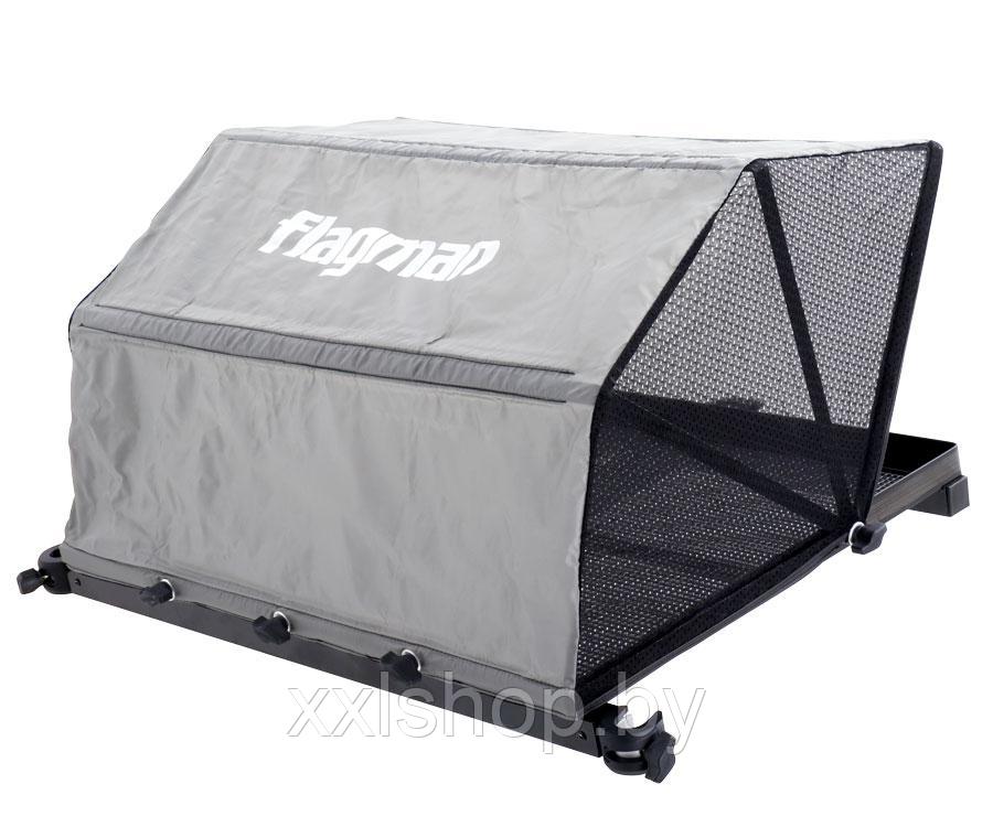 Столик с тентом и креплением к платформе Flagman Side Tray with tent 670x510 мм, Ø25 мм - фото 2 - id-p137005138