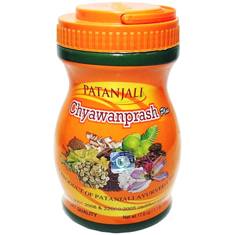 Чаванпраш Плюс Патанжали Chyawanprash Plus Patanjali, 500г - джем для иммунитета - фото 2 - id-p137005323