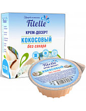 Крем-десерт Кокосовый "Fitelle", 100г 1/18
