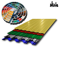 Профнастил Н-114 окрашенный RAL t= 0,7 мм
