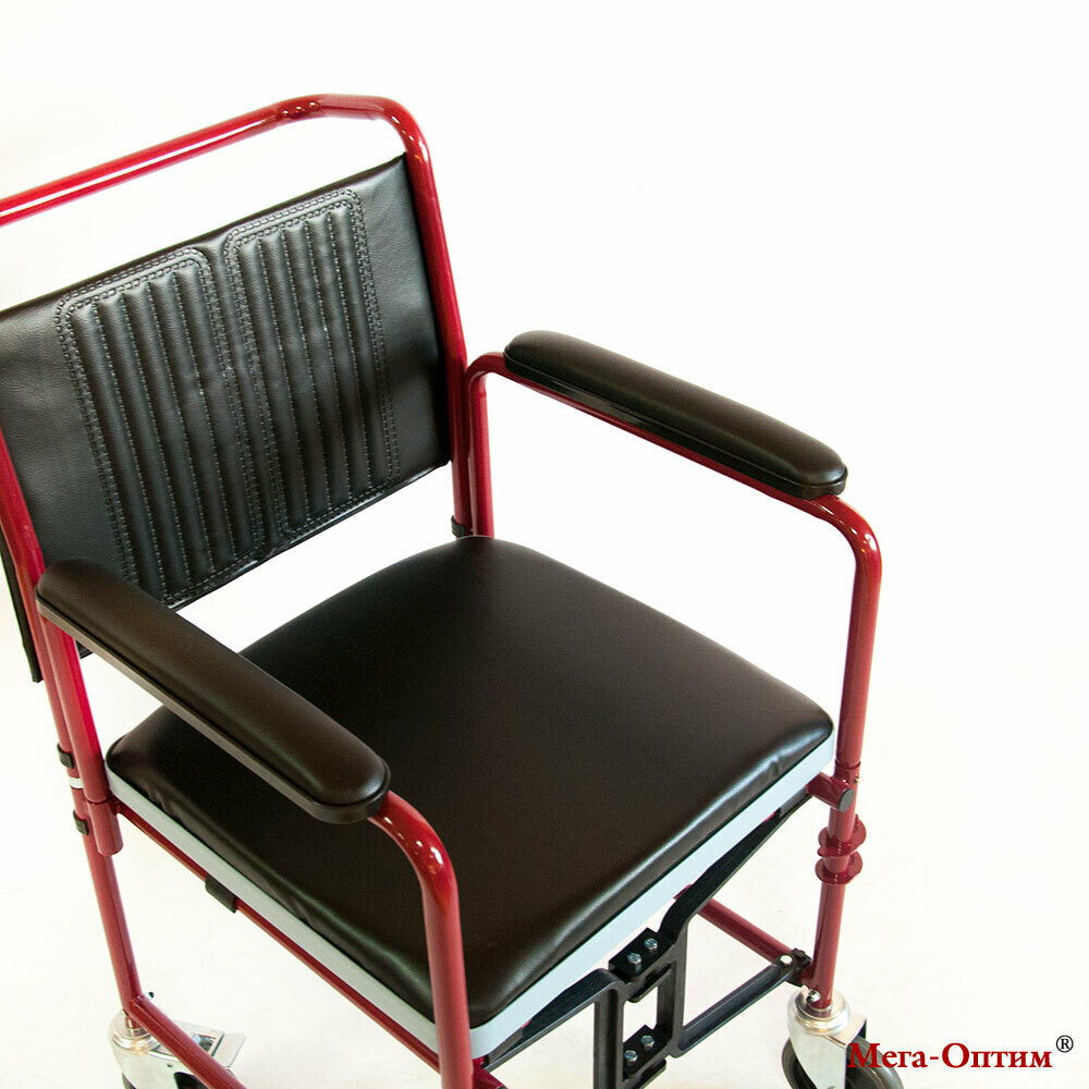 Кресло-каталка с санитарным оснащением Оптим FS692 - фото 6 - id-p137006709