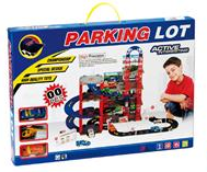 0908-20 Паркинг, игровой набор "Парковка", 93 детали, игровой гараж для машинок - фото 4 - id-p137006577