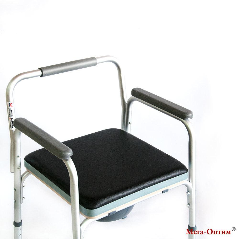 Кресло-туалет Оптим FS895L с мягким сидением - фото 4 - id-p137007117