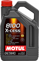 104256 Motul 8100 X-cess 5W40 4л.