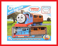 538 Детская железная дорога "Happy Train", музыка, свет, паровозик Томас