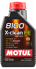 104775 Motul 8100 X-clean FE 5W30 1л.