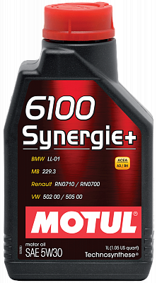 106521 Motul 6100 Synergie+ 5W30 1л.