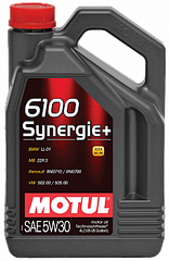 106572 Motul 6100 Synergie+ 5W30 1л.