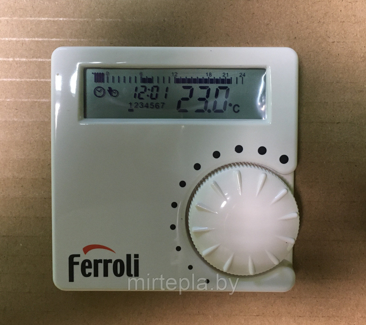 Комнатный терморегулятор Ferroli 463-612-10 (Новинка!) - фото 2 - id-p137008920