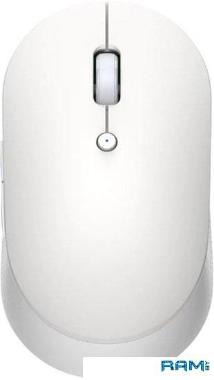 Мышь Xiaomi Mi Dual Mode Wireless Mouse Silent Edition (белый) - фото 1 - id-p137011535