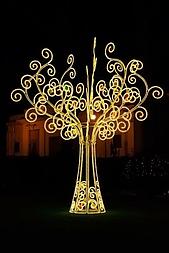 Ажурное световое дерево
