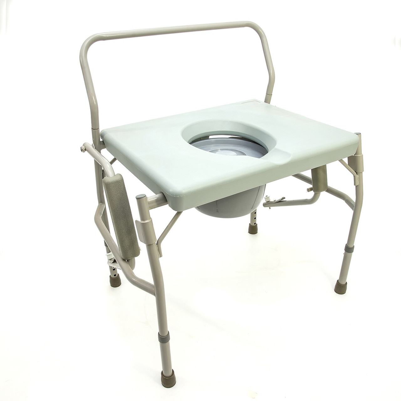 Кресло-туалет повышенной грузоподъемности Оптим HMP-7012 180кг - фото 3 - id-p137017374