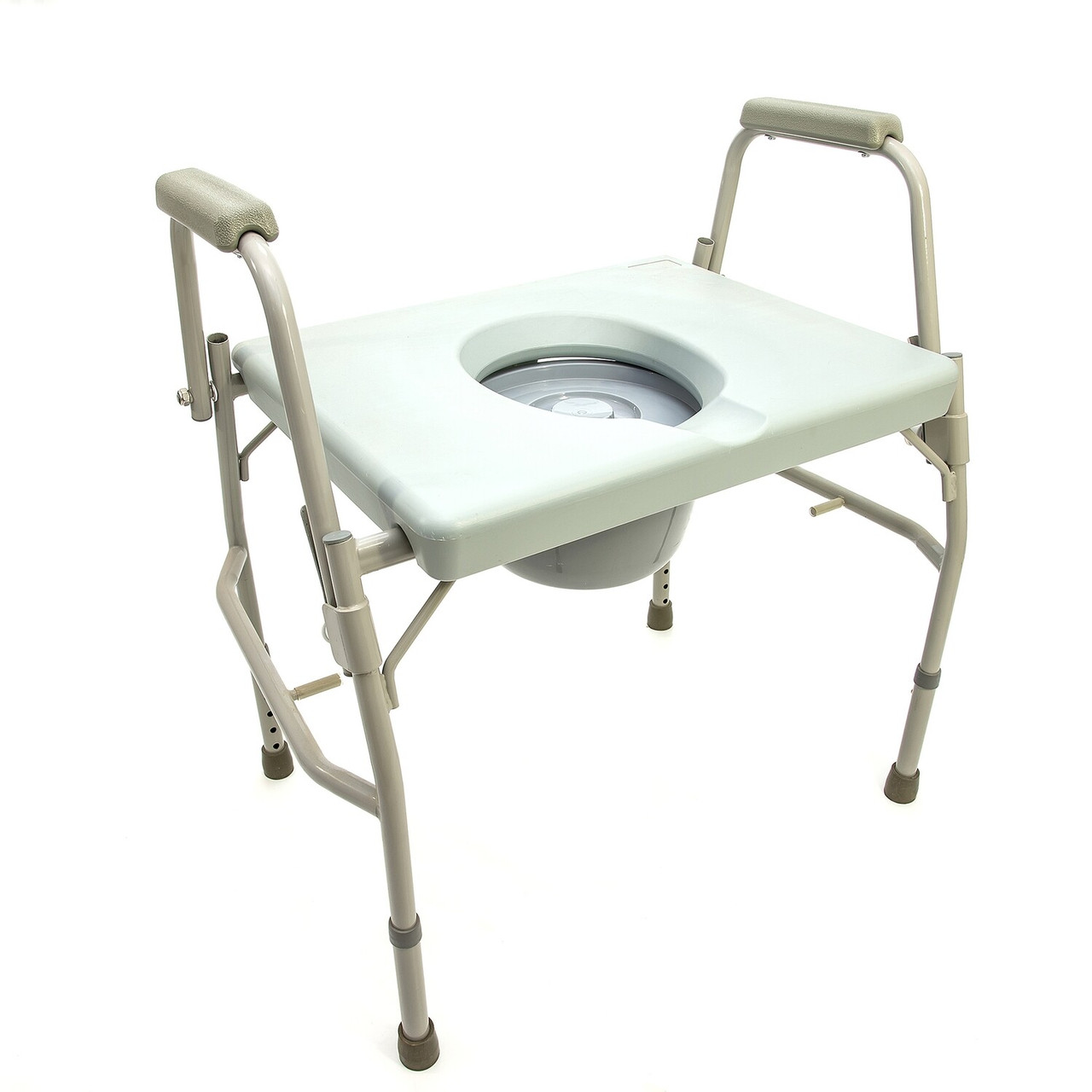 Кресло-туалет повышенной грузоподъемности Оптим HMP-7012 180кг - фото 4 - id-p137017374