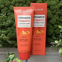 Очищающая пенка с керамидами и экстрактом томата EYENLIP Ceramide Tomato Cleansing Foam