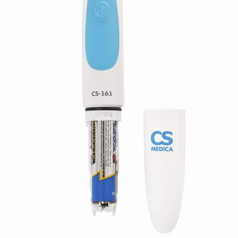Электрическая звуковая зубная щетка CS Medica CS-161 (голубая) - фото 8 - id-p137020628