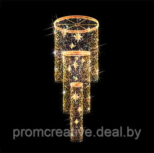 Декоративный подвес со световой гирляндой 2.1 - фото 1 - id-p137020605