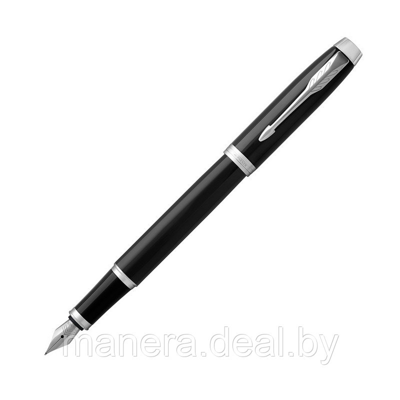 Перьевая ручка Parker IM Black Lacquer CT - фото 1 - id-p137023219