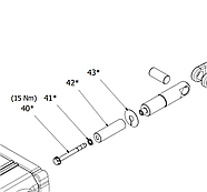 Ремкомплект керамической втулки поршня серии PX | Hawk | 16мм, фото 2
