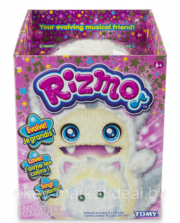 Интерактивная игрушка Rizmo Evolving Musical Friend Snow - фото 5 - id-p137027351