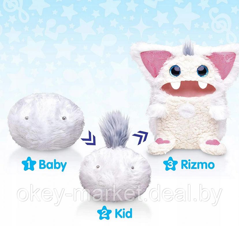 Интерактивная игрушка Rizmo Evolving Musical Friend Snow - фото 7 - id-p137027351