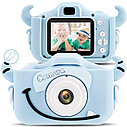 Детский фотоаппарат Fun Camera с селфи камерой (розовый), фото 7