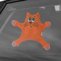 Автоигрушка на присосках «Котик», цвета МИКС