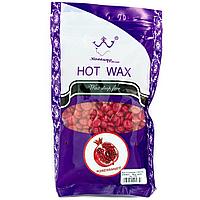 Воск пленочный в гранулах Konsung Beuty Hot Wax гранат 500 гр.