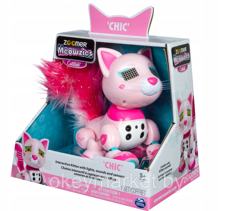 Интерактивная игрушка Spin Master Zoomer Meowzies, фото 2