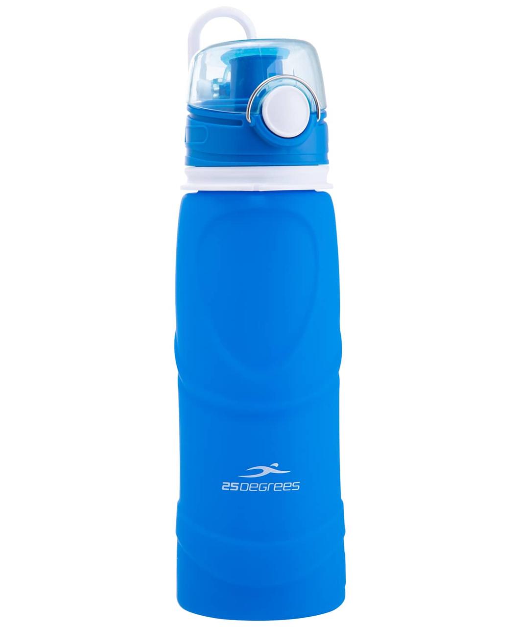 Бутылка для воды 25DEGREES  Liquito Blue , силиконовая  , 750 мл