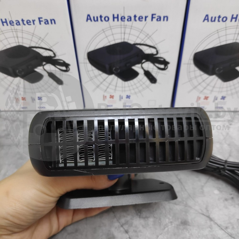 УЦЕНКА Автомобильный тепловентилятор и обдув стекол 2 в 1 Auto Heater Fan sj-006 (12V/200W). Хит продаж - фото 4 - id-p93850140