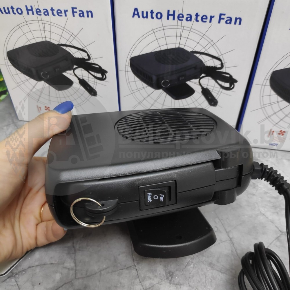 УЦЕНКА Автомобильный тепловентилятор и обдув стекол 2 в 1 Auto Heater Fan sj-006 (12V/200W). Хит продаж - фото 7 - id-p93850140