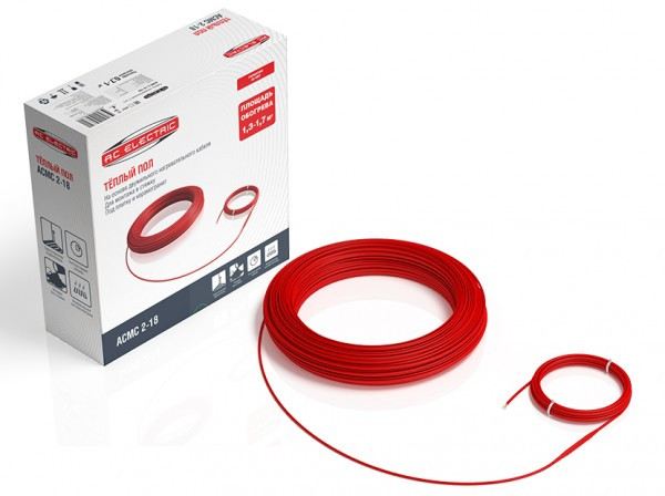 Нагревательный кабель AC Electric Master Cable ACMC 2-18 32.5 м 600 Вт - фото 1 - id-p137034130