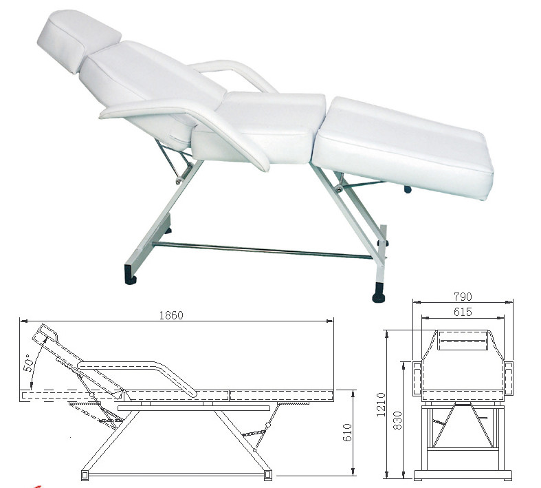 Косметологическое кресло BodyFit SY-3558 (белое) - фото 3 - id-p137039473