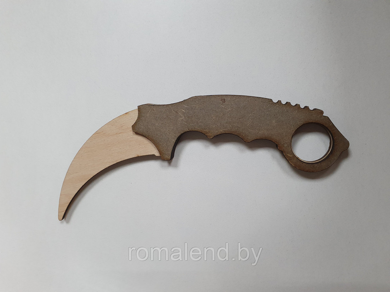Деревянный нож керамбит - фото 3 - id-p135765753