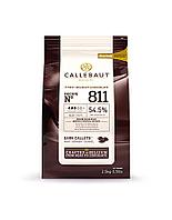 Шоколад темный Callebaut 54,5% (Бельгия, каллеты, 1 кг)