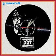 Оригинальные часы из виниловых пластинок "ДДТ. Ю.Шевчук".