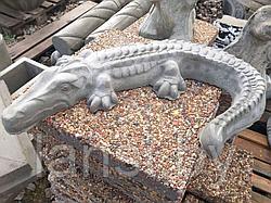 Скульптура из бетона " Крокодил 3"  большой